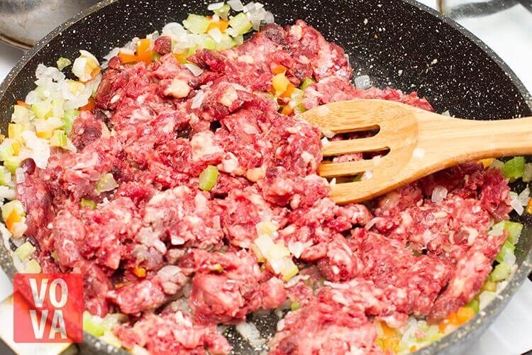 Обжарка фарша для бургера Неряха Джо