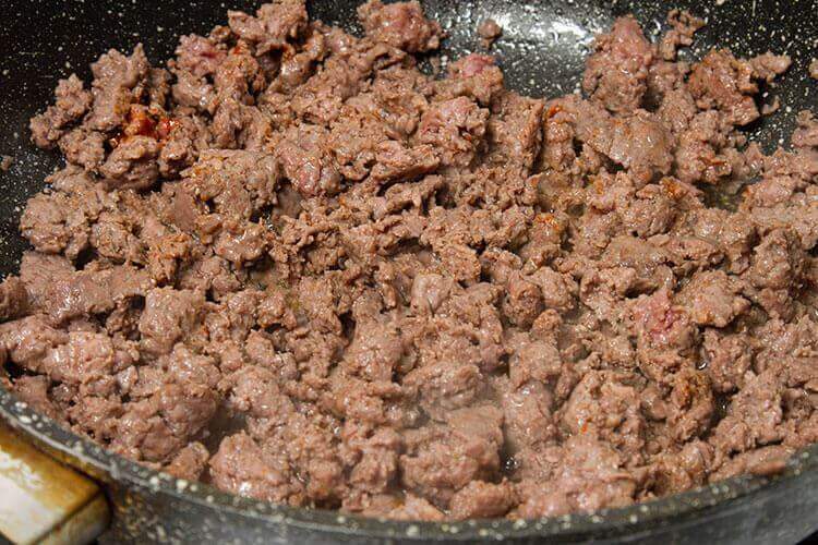 Хрустящие чашечки с говядиной