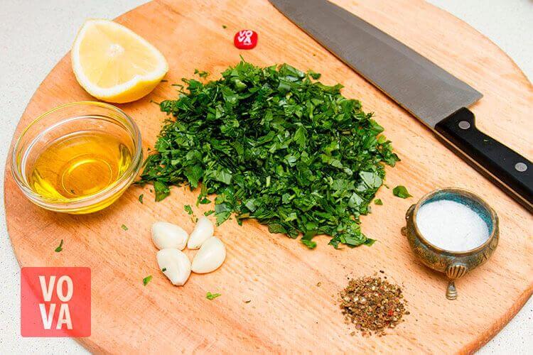 ингредиенты для сальса верде фото