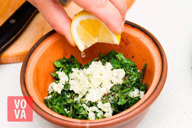 приготовление сальса верде фото