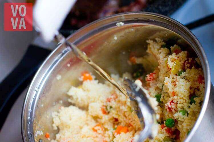 Каре ягненка с кус-кусом фото