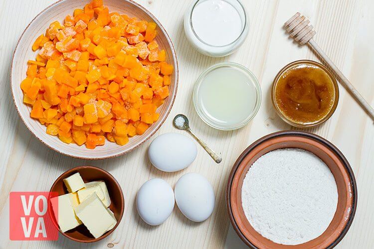 Пирог из тыквы