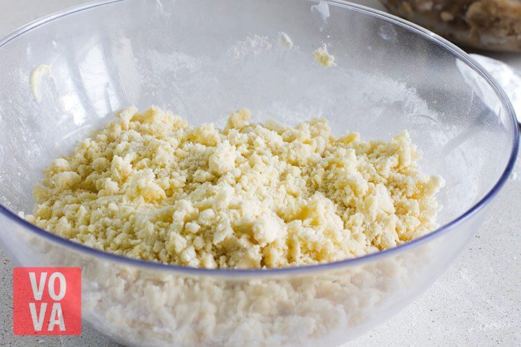 перетертое тесто