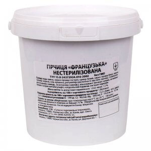 горчица французская тм верес 1000г