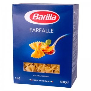 макароны фарфалле 65 barilla 500г