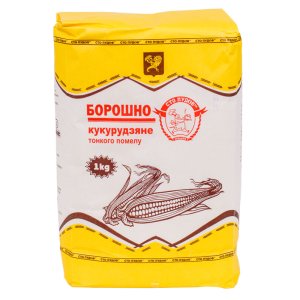 Мука кукурузная ТМ Сто Пудов 1кг