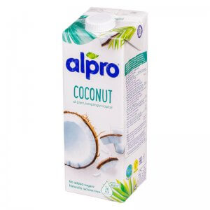 напиток кокосовый с рисом coconut original alpro 1л