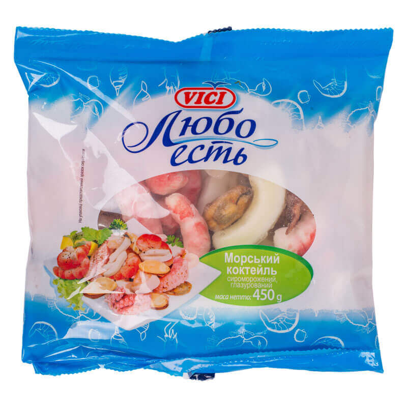 Морской коктейль ТМ VICI 450г купить в Киеве, Украине с доставкой - VOVA