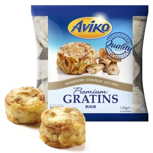 Картофельная запеканка гратен с лесными грибами и сливками Aviko 1,5кг - фото 1