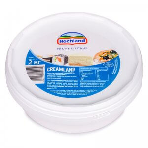 крем-сыр сливочный creamland hochland professional 2кг