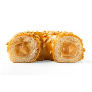 Пончик «Donut» с карамельной начинкой (упакованные) ТМ Mantinga 75г (36шт.) - фото 2