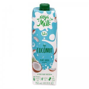 напиток рисово-кокосовый ультрапастеризованный 1,5% vega milk 950мл