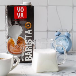 Молоко питьевое ультрапастеризованное BARISTA 3,5% жира ТМ VOVA 1027г