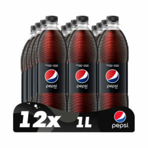 Напиток безалкогольный сильногазированный Pepsi Black 1л (12шт.) - фото 1