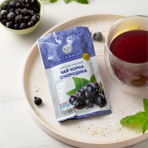 Чай фруктово-медовый «Смородина и базилик» (концентрированный) «Аскания-Пак» 50г (12шт.) - фото 3