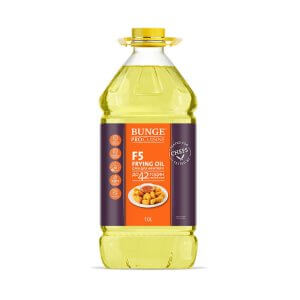 Подсолнечное масло (рафинированное) для фритюра F5 ТМ Bunge Pro Cuisine 10л