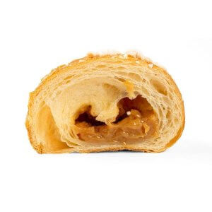 Круасан на сливочном масле «С начинкой из соленой карамели и груши» (расстояние) ТМ Mantinga 90г (36шт.) - фото 2