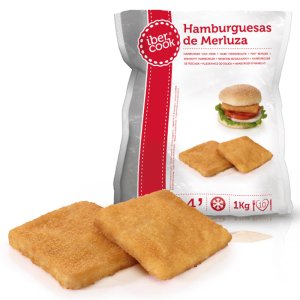 Филе тихоокеанского хека калиброванное в панировке ТМ lbercook 1кг