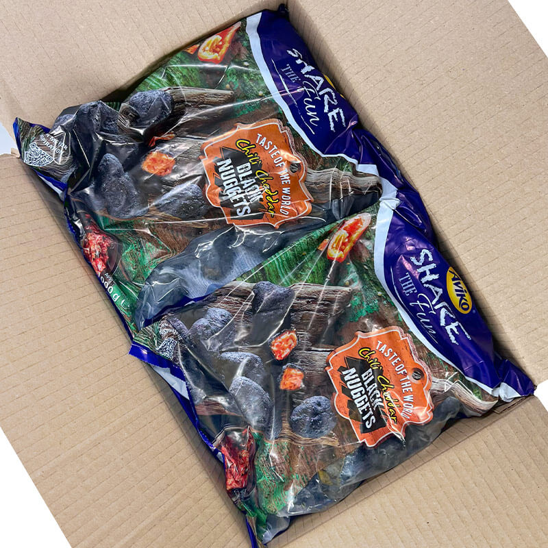 Сырные наггетсы чеддер с перцем халапеньо (черные) ТМ Aviko 1кг - фото 2