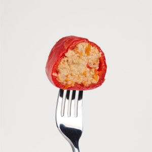 Перец фаршированный с мясом курицы в сметанковом соусе (готовый) ТМ Winner's Food 1кг - фото 2