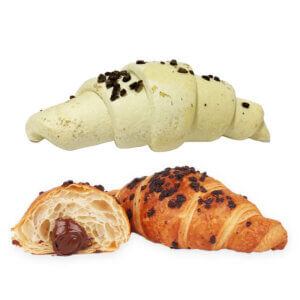 Круассан с шоколадной начинкой (расстоявшийся) ТМ Chanta 90г (50шт.)