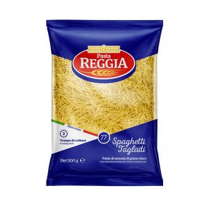 Макаронні вироби «Вермішель» №77 Spaghetti Tagliati ТМ Reggia 500г