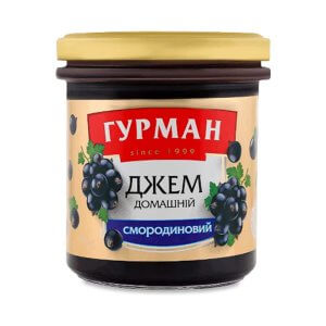 Джем из смородины ТМ Гурман 350г