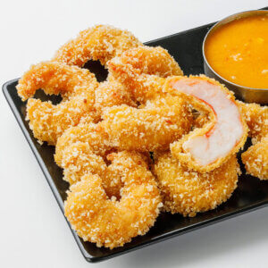 Креветка тигровая в панировке (сырая) 1кг - фото 2