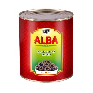 Маслины черные резаные ТМ Alba Food 3100мл