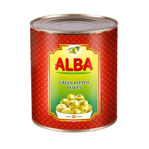 Оливки зеленые без кости 240/260 ТМ Alba Food 3100мл