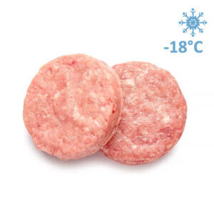 Котлеты для бургера куриные (12шт*~55г) ТМ Яким ~0,66кг