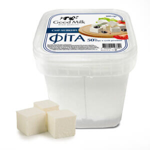 Сыр мягкий рассольный «Фита» 50% ТМ Good Milk 800г
