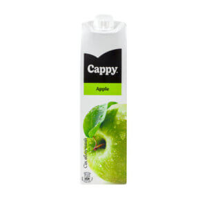 Сок яблочный из концентрата Cappy ТМ Cappy 1л (12шт.)