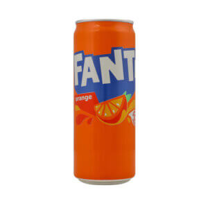 Напиток безалкогольный сильногазированный Fanta с апельсиновым соком 330мл (12шт.)