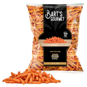 Картофель сладкий (батат) фри 10мм ТМ Bart's Gourmet 1кг