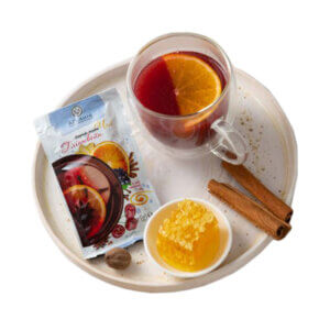 Чай фруктово-медовый «Пряный Глинтвейн» (концентрированный) «Аскания-Пак» 50г (12шт.) - фото 3